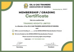 Oil & Gas certifications
