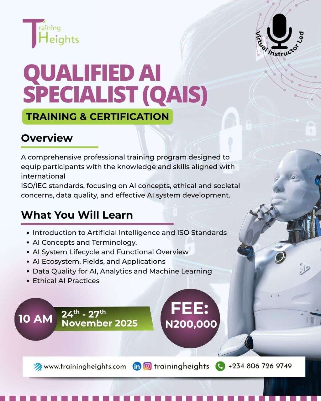 Qualified Artificial Intelligence Specialist (QAIS)