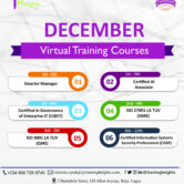 December 2025 Training Calendar December 2025 virtual training calendar, boost your career