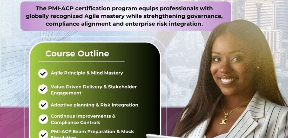 project management training nigeria pmi acp lagos agile course