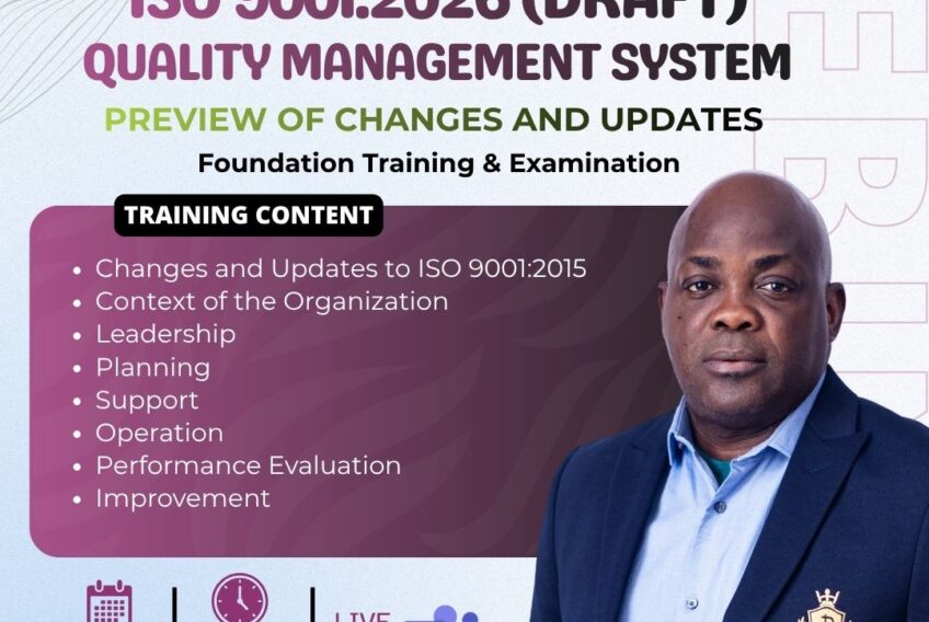 ISO 9001 2026 Training Online ISO 9001 2026 training online quality management system webinar