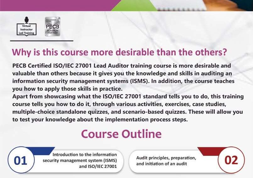 ISO 27001 PECB Lead Auditor Training in Nigeria ISO 27001 PECB Lead Auditor training in Nigeria by Training Heights